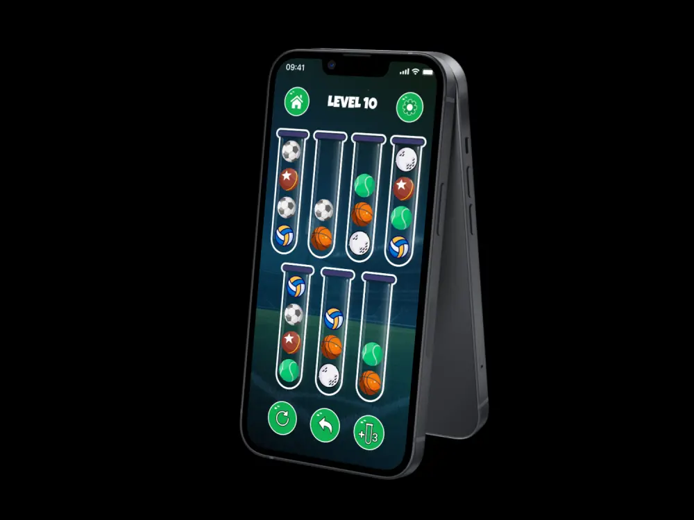 تصميم واجهات ألعاب موبايل احترافية UI/UX مع تصميم شاشات Figma