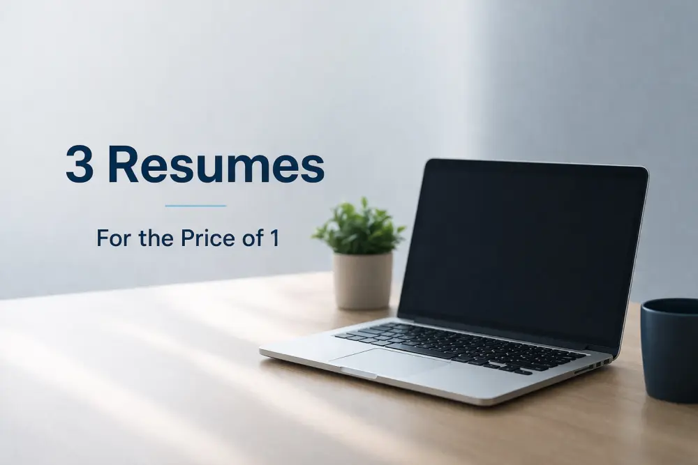 ٣ نسخ مميزة لسيرتك الذاتية بسعر ٥ دولار