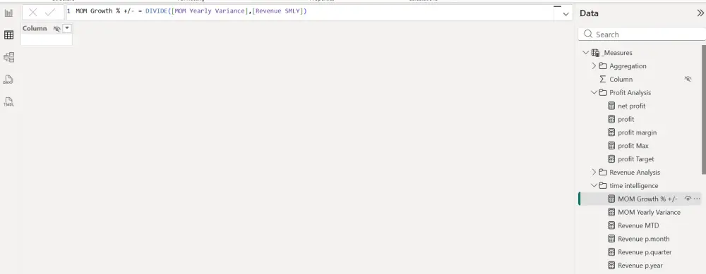 كتابة معادلات DAX لمشاريع power Bi
