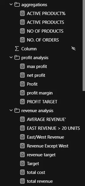 الخدمة الثالثة: بناء معادلات DAX ومقاييس (Measures) احترافية