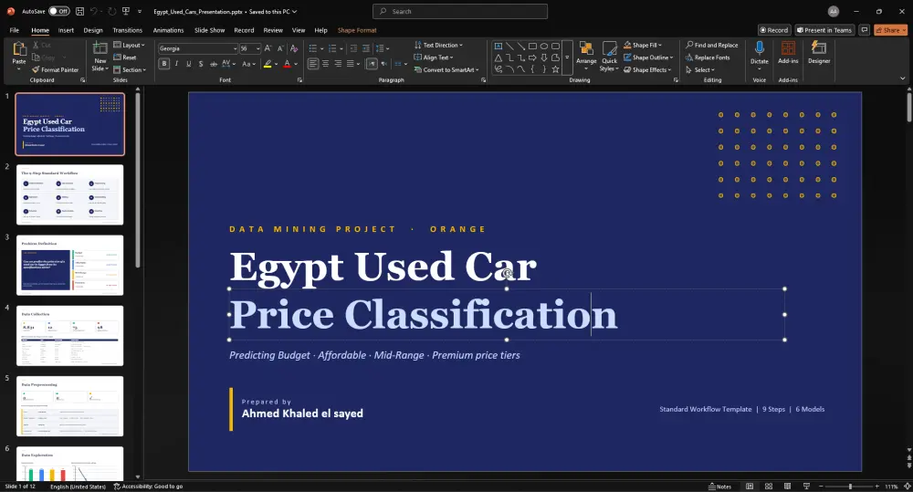 Egypt Used Cars Price Classification