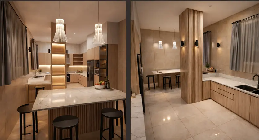 أقدم لك خدمة تصميم مساحات داخلية هادئة وعملية   تشمل الخدمة تصميم المساحات التالية:  غرف المعيشة  غرف النوم  المطابخ  الحمامات  تسعير الخدمة:  تكلفة التصميم هي 2 دولار فقط لكل متر مربع.