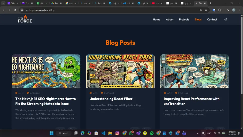 تحويل تصميمات Figma إلى موقع ويب احترافي ومتجاوب باستخدام Next.js و Tailwind CSS