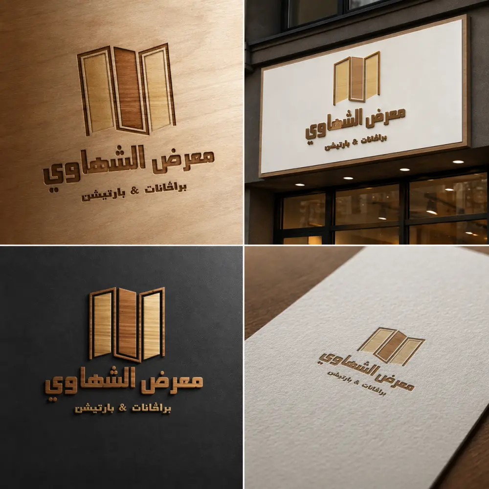 تصميم لوجو بسيط وواضح