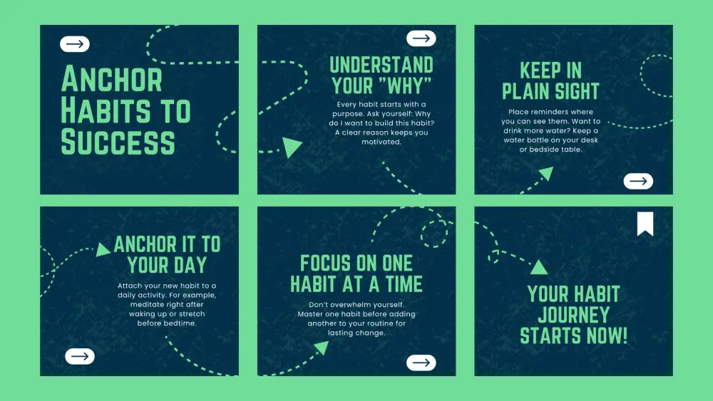 تصميم بوست كاروسيل احترافي ومتناسق (٣ سلايدات)