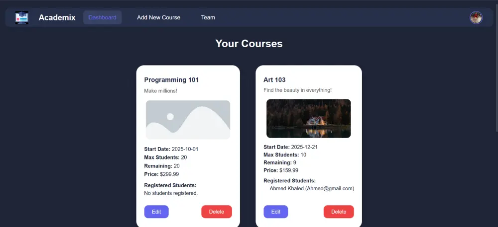 تصميم مواقع بلغة الNode.js وتصميم واجهة الموقع