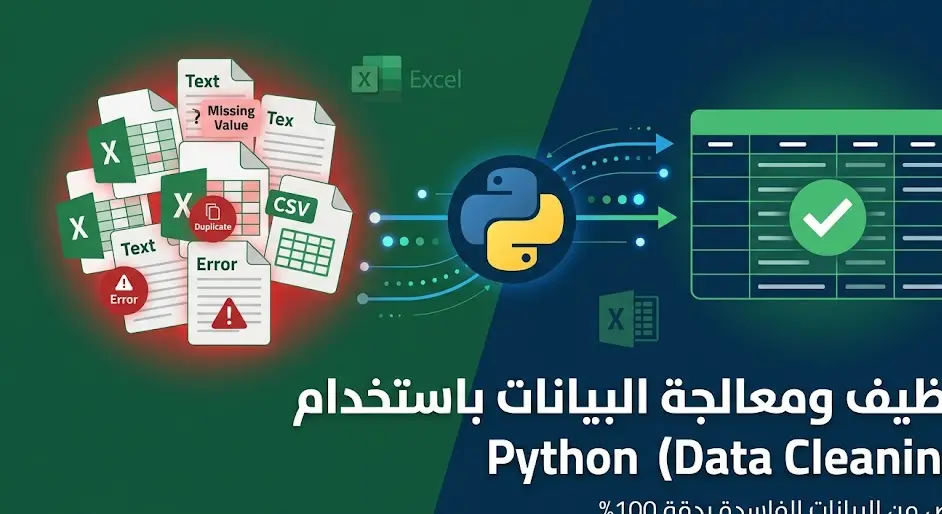 تنظيف ومعالجة البيانات (Data Preprocessing) باستخدام Python و Pandas