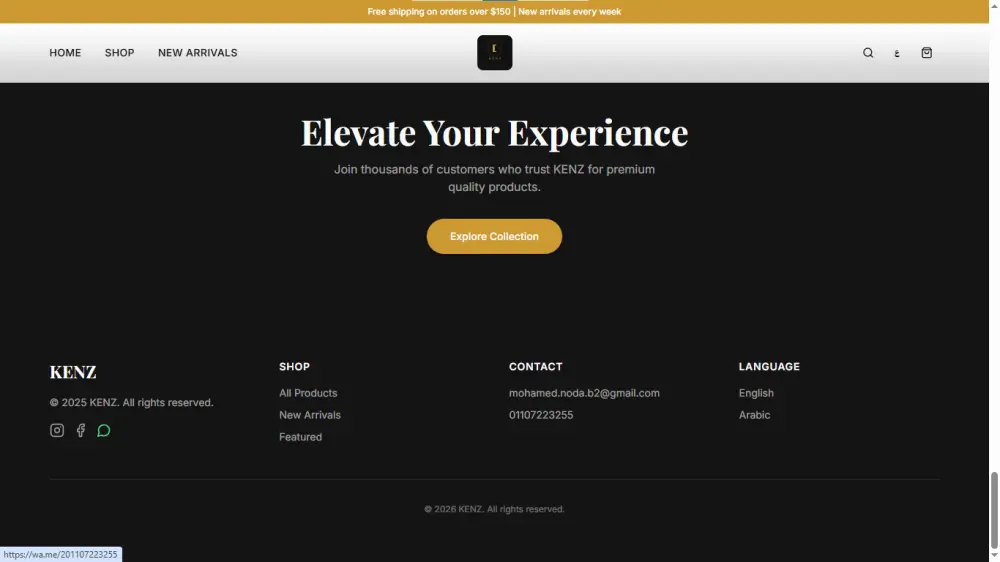 إنشاء متجر إلكتروني احترافي Shopify أو سلة أو WooCommerce أو custom code