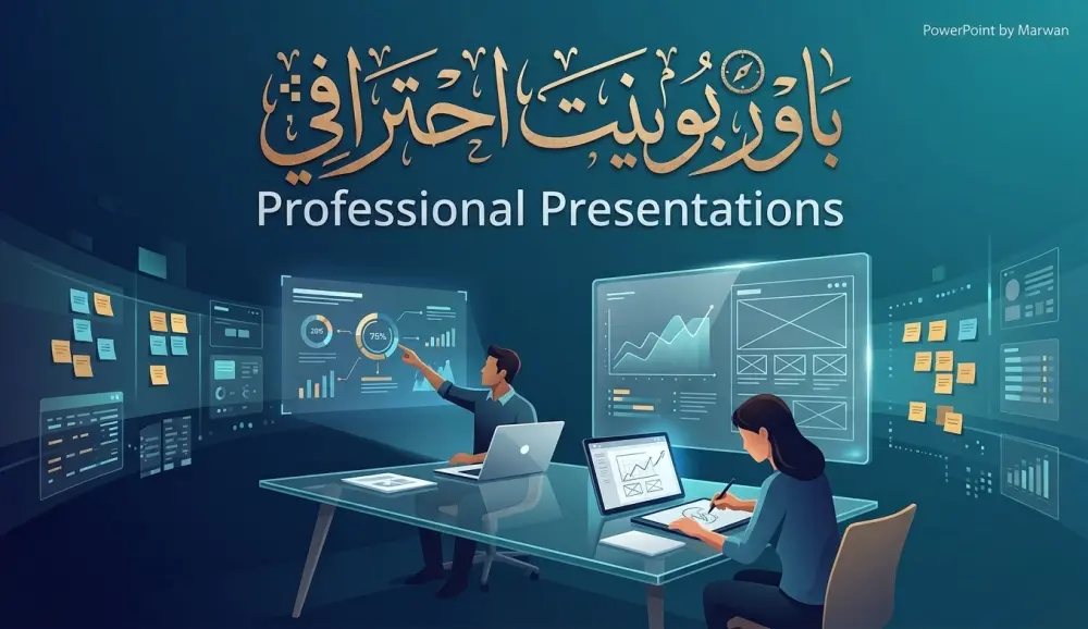 تصميم عروض تقديمية Presentations احترافية