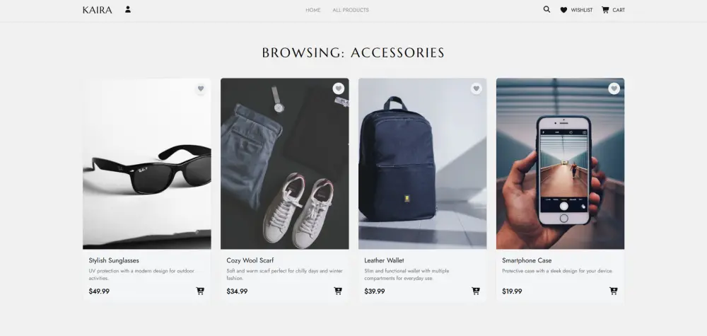 تطوير وجهة موقع مكونه من صفحتان