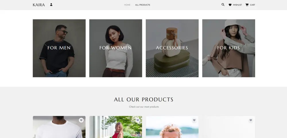 تطوير وجهة موقع مكونه من صفحتان