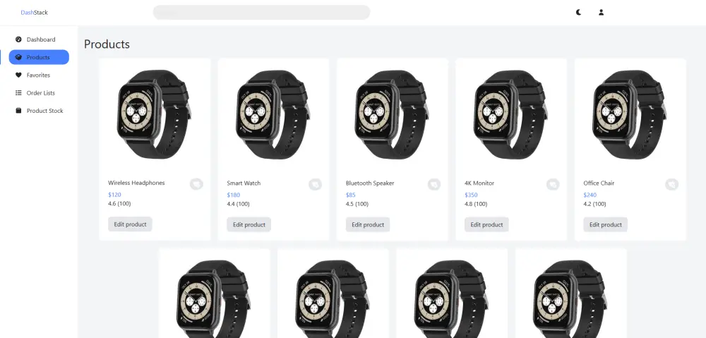 تطوير وجهة موقع مكونه من صفحتان