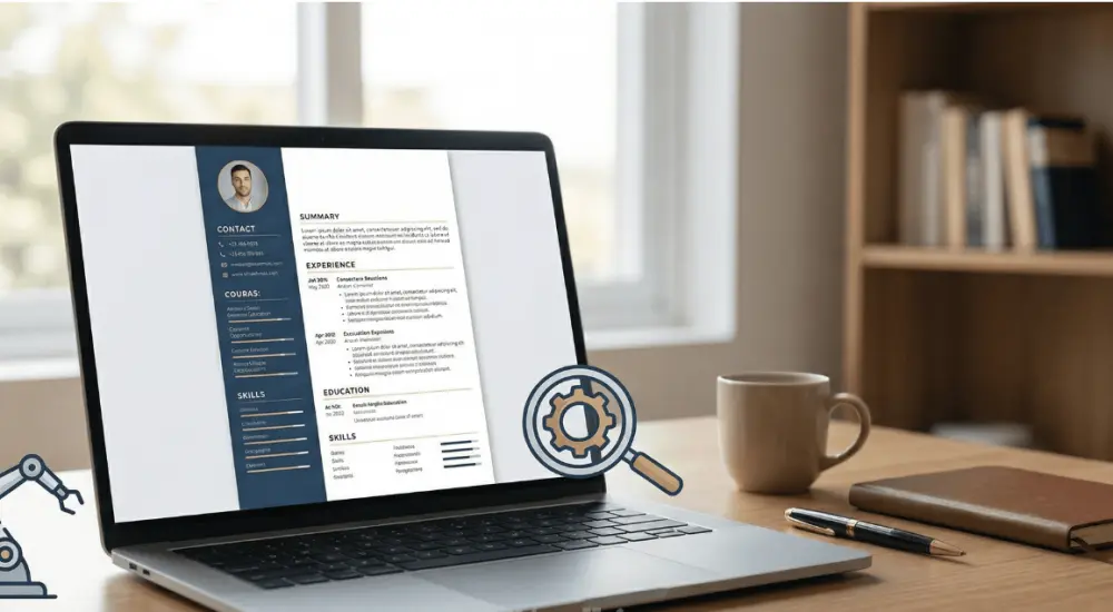 CV احترافي يجتاز فحص الـ ATS باللغتين العربية او الإنجليزيه