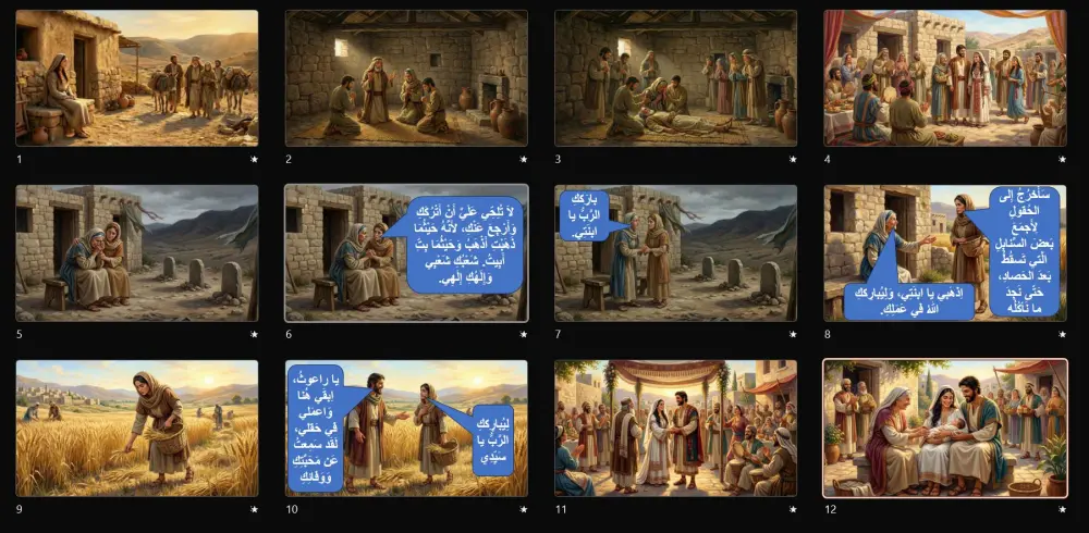 تصميم عرض تقديمي (PowerPoint) احترافي للشرح والسرد القصصي
