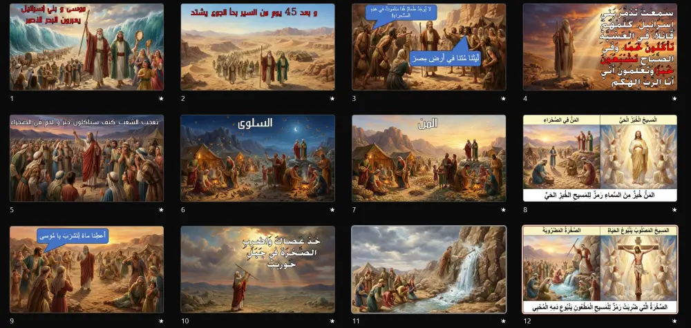 تصميم عرض تقديمي (PowerPoint) احترافي للشرح والسرد القصصي
