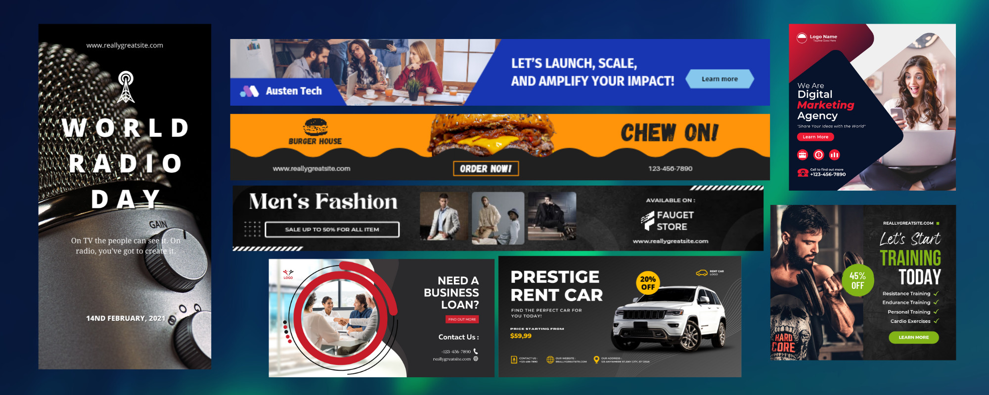 سأقوم بتصميم منشورات احترافية على الانستغرام وإعلانات لافتة  لوسائل التواصل الاجتماعي