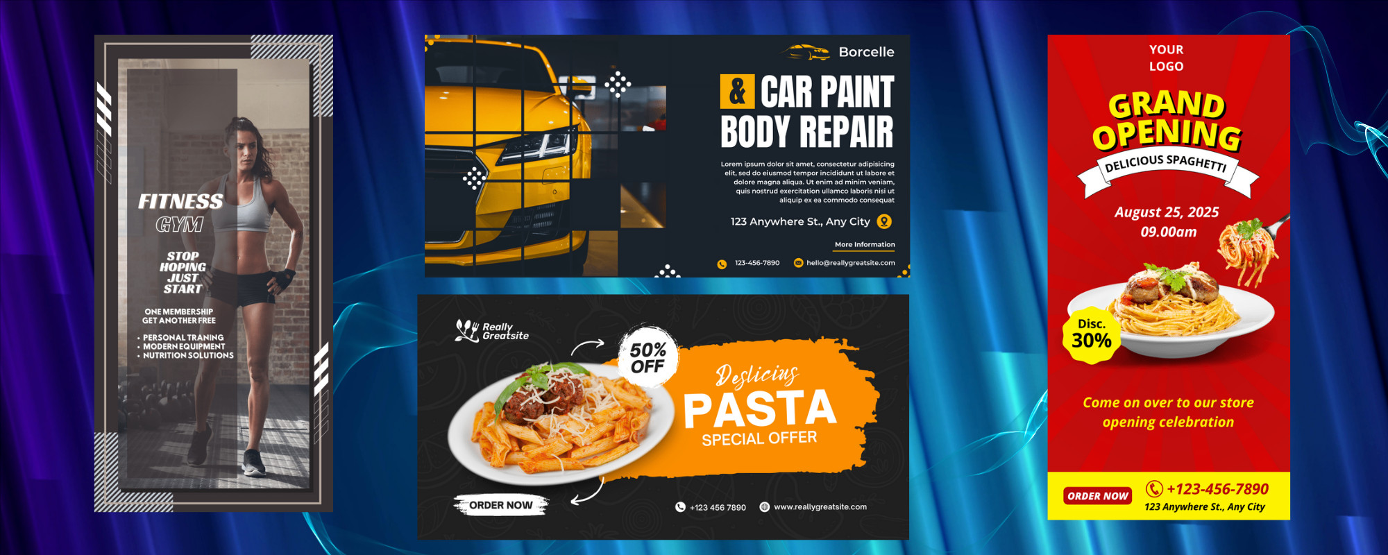 سأقوم بتصميم منشورات احترافية على الانستغرام وإعلانات لافتة  لوسائل التواصل الاجتماعي