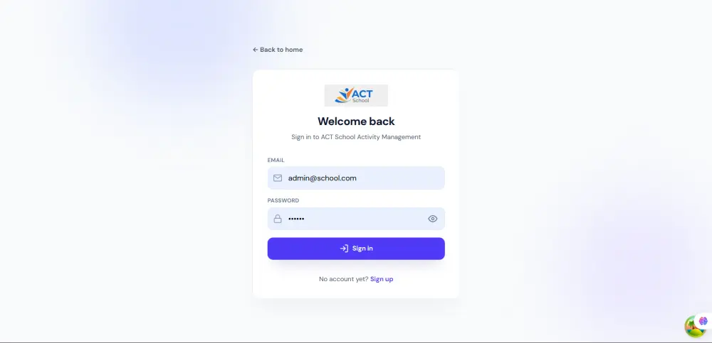 Full Stack Web Application