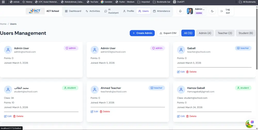 Full Stack Web Application
