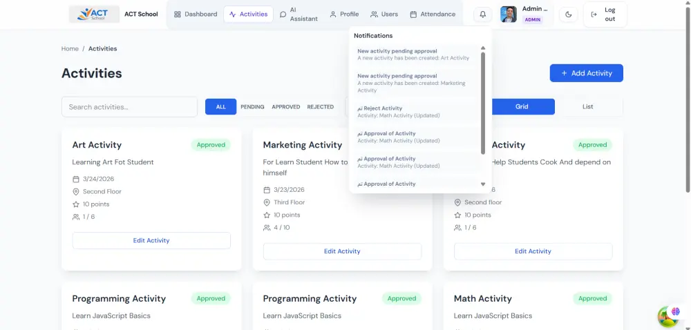 Full Stack Web Application