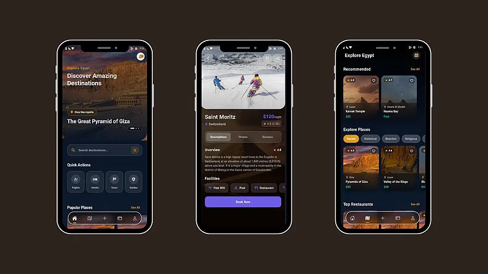 إنشاء تطبيق موبايل Flutter احترافي (Android & iOS)