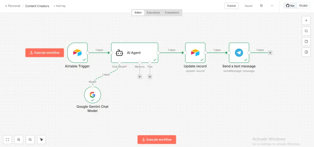 إنشاء نظام أتمتة شامل للنشر التلقائي وصناعة المحتوى بالذكاء الاصطناعي YouTube او TikTok