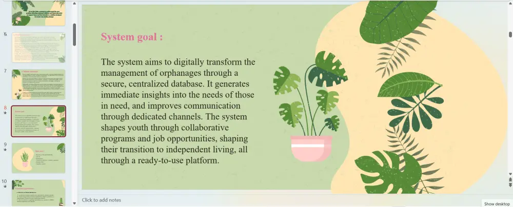 تصميم عروض تقديمية Presentation