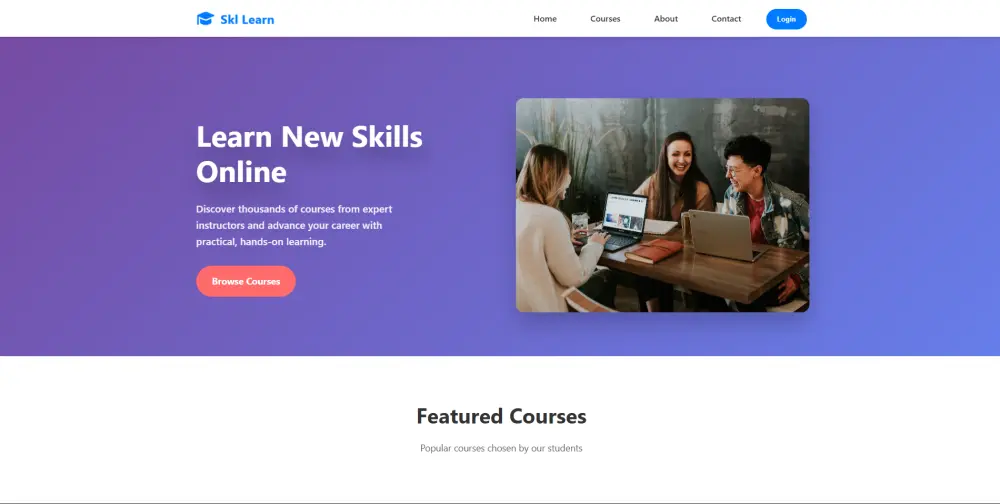 تصميم صفحة هبوط احترافية Landing Page متجاوبة وسريعة