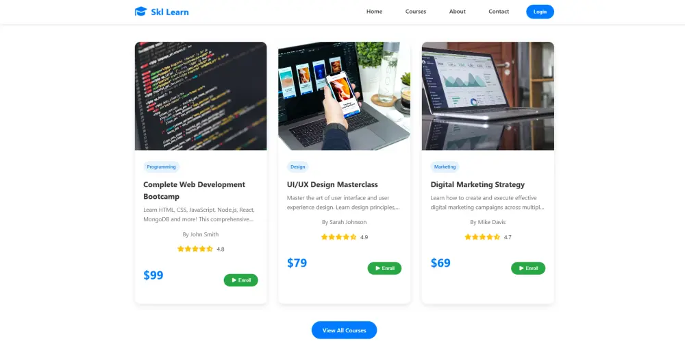 تصميم صفحة هبوط احترافية Landing Page متجاوبة وسريعة