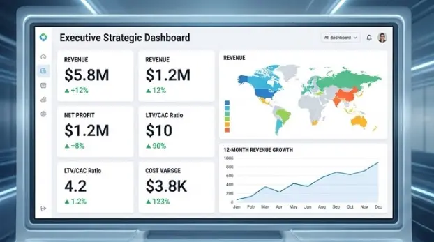 تصميم Dashboard احترافي وتفاعلي باستخدام Excel و Power BI