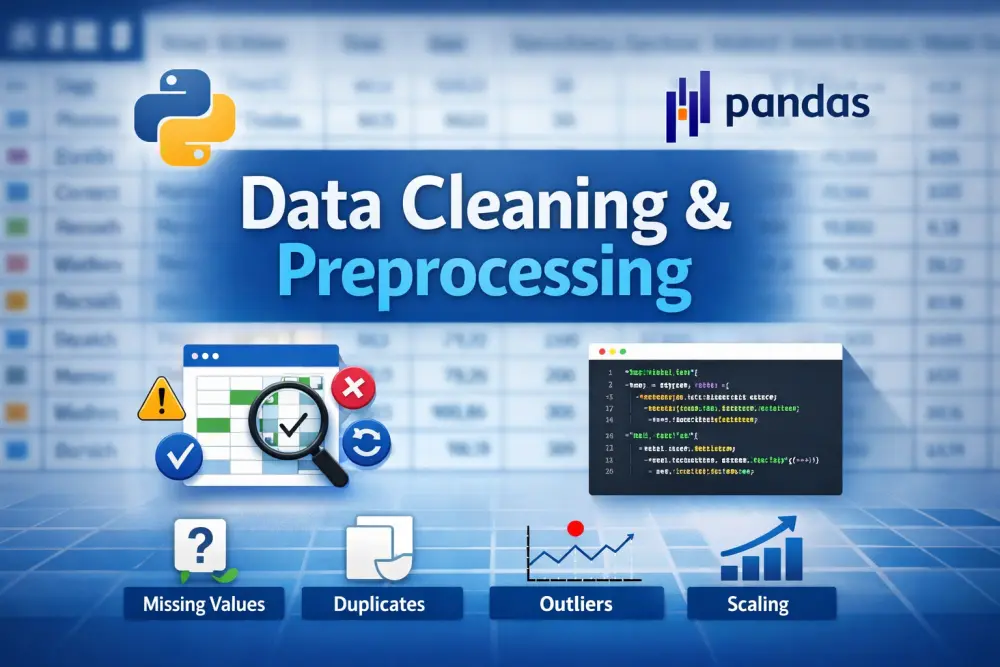 تنظيف ومعالجة البيانات Data Preprocessing باستخدام Python وPandas