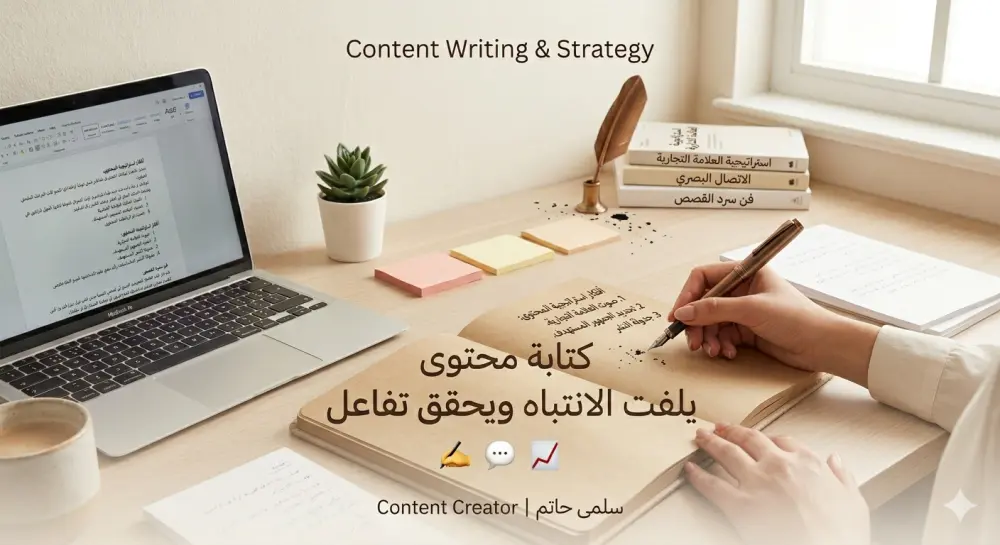 كتابة منشورات سوشيال ميديا احترافية، أفكار محتوى مبتكرة تناسب مجالك كتابة بأسلوب يجذب ويشجع على التفاعل ،مراعاة هوية البراند ونبرة الصوت (Tone of Voice)