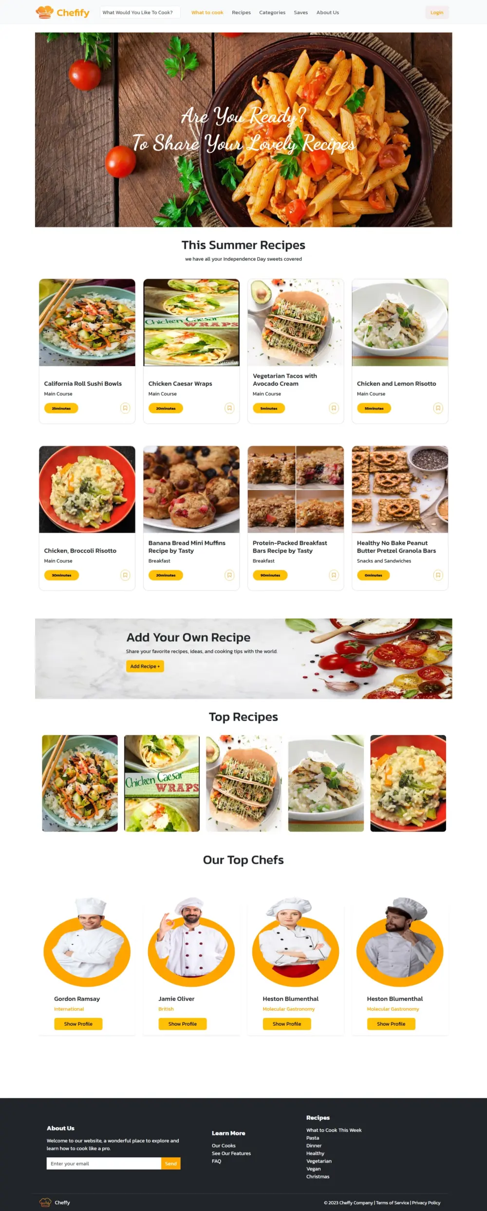 برمجة صفحة هبوط (Landing Page) عصرية ومتجاوبة بالكامل
