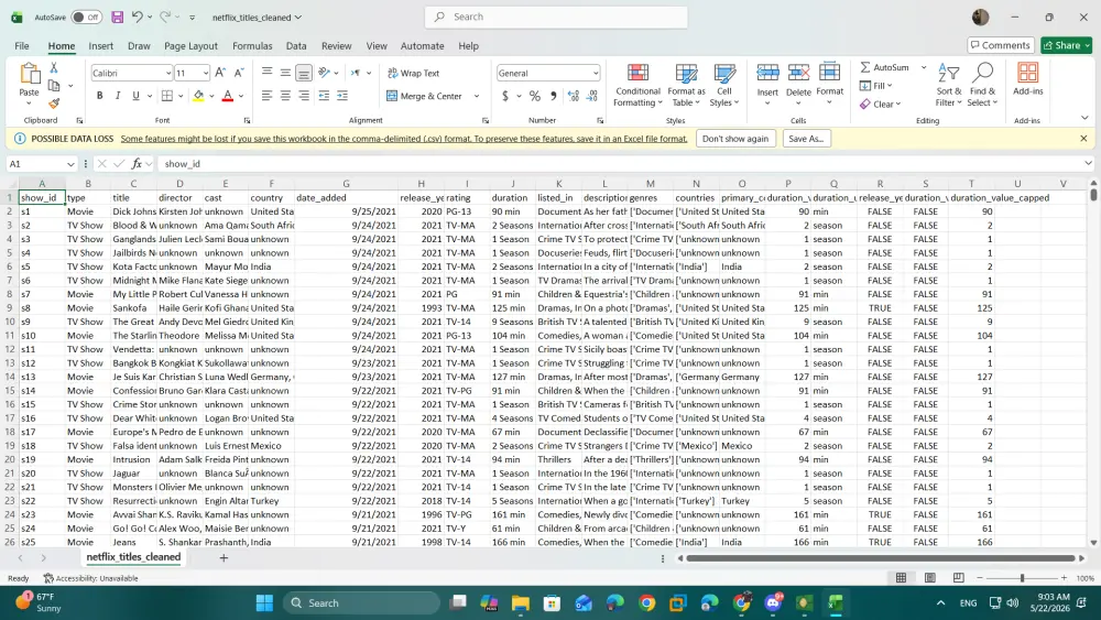حوّل بياناتك إلى ملفات Excel منظمة واحترافية بدقة وسرعة