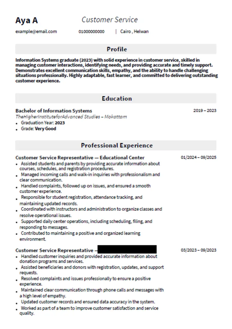 كتابة وتطوير سيرة ذاتية احترافية متوافقة مع ATS