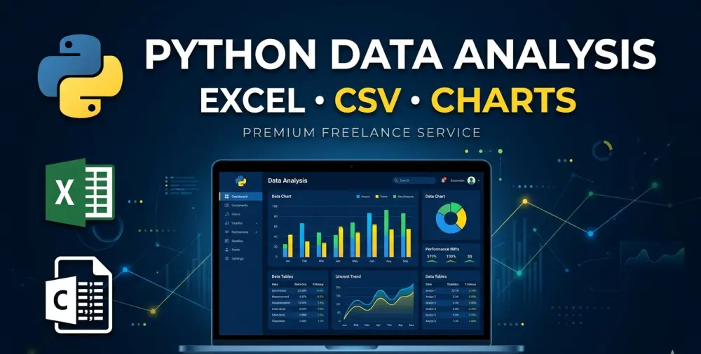 تحليل البيانات وتنظيفها وإنشاء Dashboard ورسوم بيانية باستخدام Python