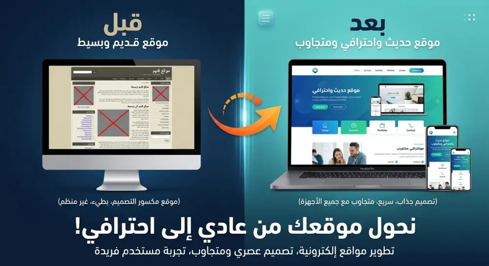 تصميم وتطوير واجهات مواقع ويب احترافية باستخدام React.js