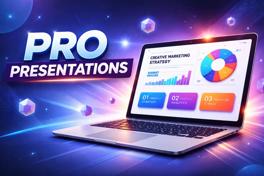 تصميم عرض تقديمي (Presentation) احترافي وجذاب