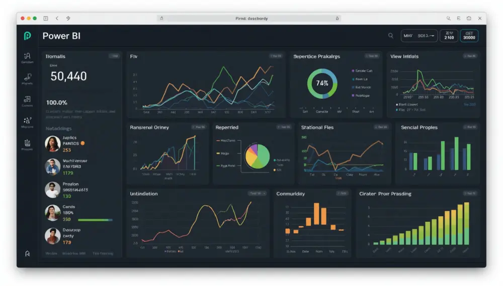 تصميم Dashboard احترافي باستخدام Power BI لتحليل بياناتك