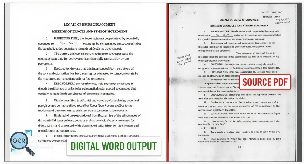 تحويل ملفات PDF إلى Word بدقة عالية باستخدام تقنيات الأتمتة