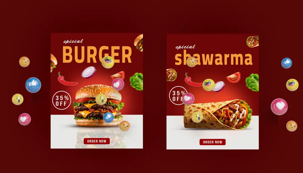 تصميم اعلانات سوشيال ميديا احترافية