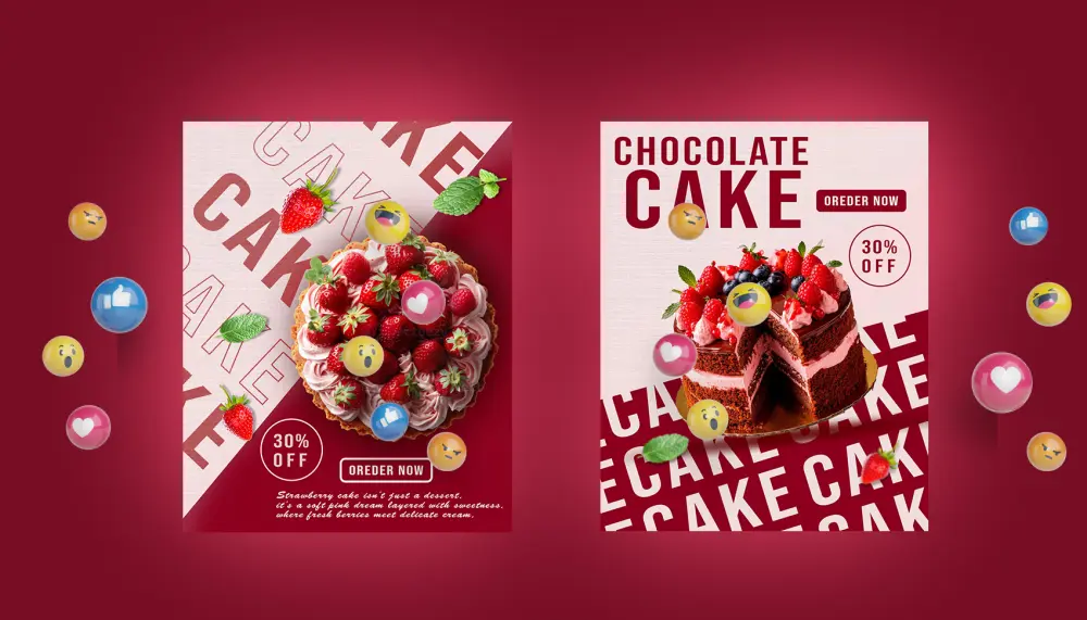 تصميم اعلانات سوشيال ميديا احترافية