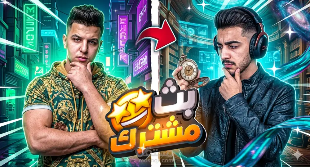 "تصميم (Thumbnails) احترافية