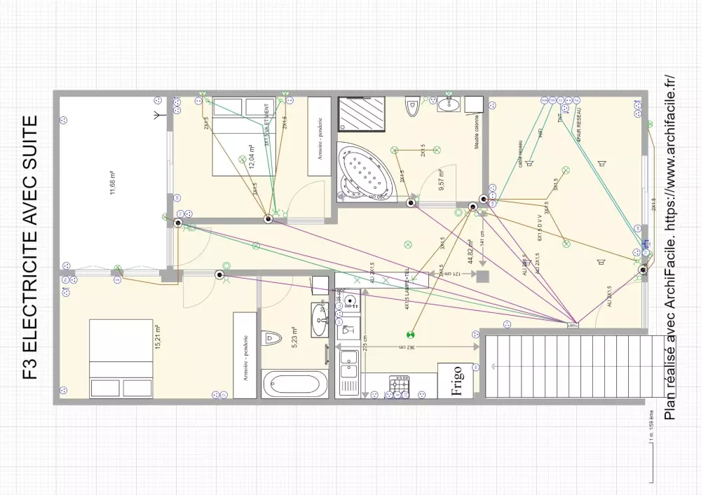 سأقوم بعمل مخططات أرضية معمارية لمنزلك floor plan