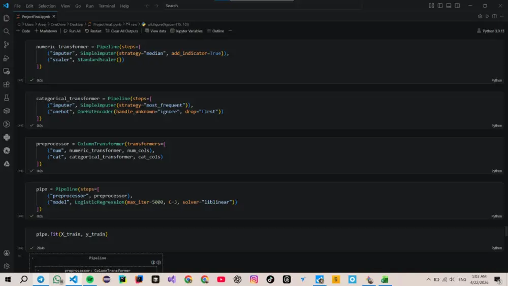 تنظيف ومعالجة البيانات الضخمة (Data Preprocessing) باستخدام Python