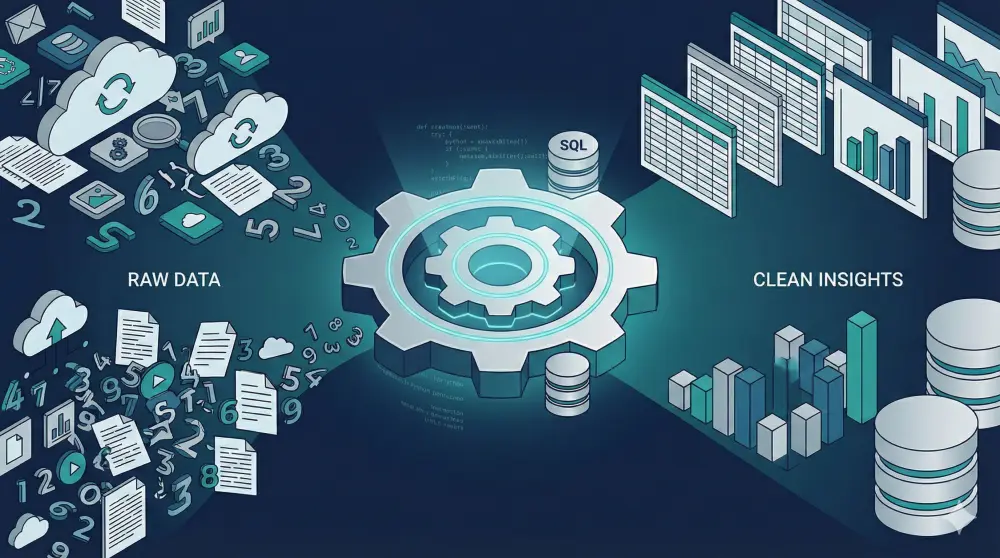 معالجة البيانات بشكل احترافي باستخدام Python & SQL