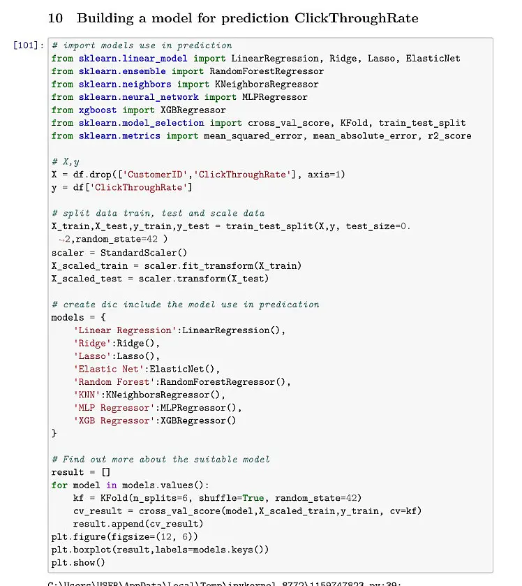 بناء وتطوير نماذج تعلم آلة (Machine Learning) احترافية باستخدام Python