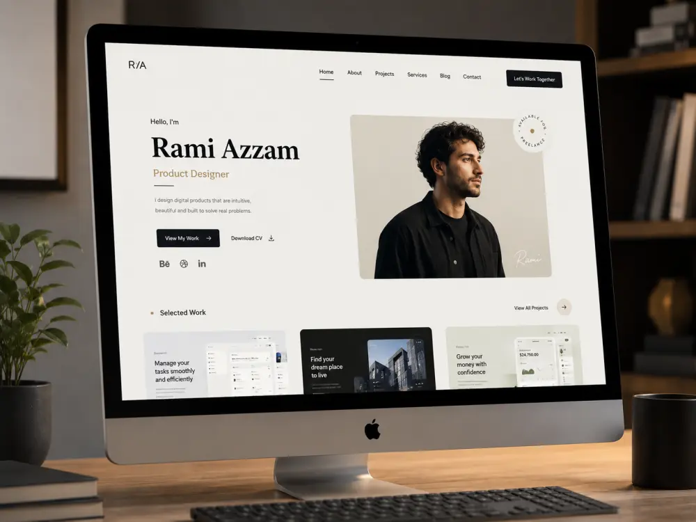 سأقوم بتصميم وتطوير بورتفوليو شخصي احترافي ومتجاوب
