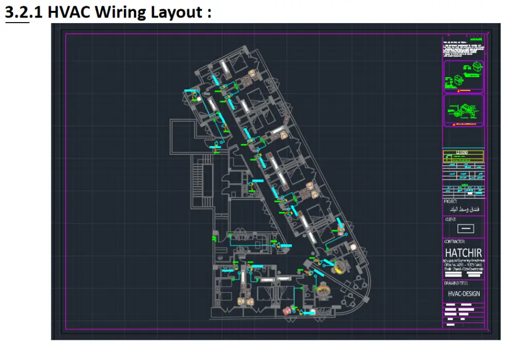 إعداد وتصميم الدراسات الكهربائية ورسم مخططات AutoCAD