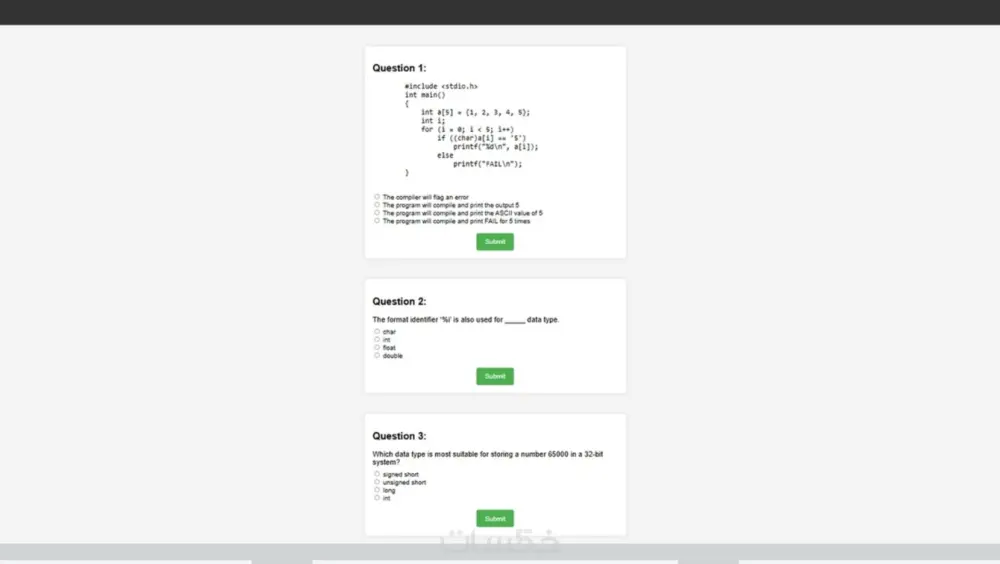 تصميم وتطوير موقع منصة كورسات باستخدام HTML, CSS, JavaScript
